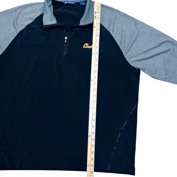 Cutter & Buck 3/4 zip Cowboys size XL - Picture 7 of 7